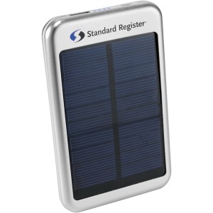 Bask 4000 mAh solar power bank, Silver (Powerbanks)