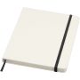 Bass A5 recycled hard cover notebook with lined pages, Solid