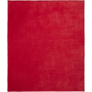 Bay extra soft coral fleece plaid blanket, red (Blanket)