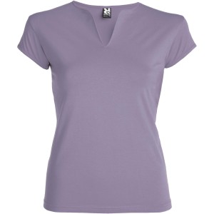 Belice short sleeve women's t-shirt, Lavender (T-shirt, 90-100% cotton)