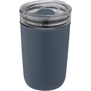 Bello 420 ml glass tumbler with recycled plastic outer wall, (Glasses)