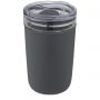 Bello 420 ml glass tumbler with recycled plastic outer wall,