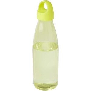 Bergen 800 ml recycled plastic water bottle, Lime (Water bottles)