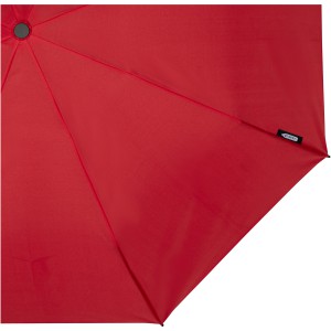 Birgit 21'' foldable windproof recycled PET umbrella, Red (Umbrellas)