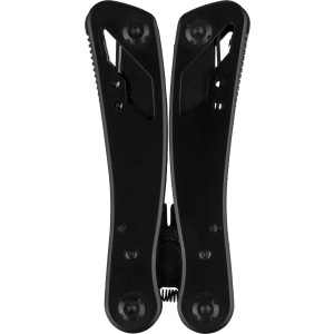 Black aluminium multitool Ariane, black