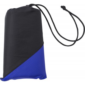 Polyester foldable blanket Amal, blue (Blanket)