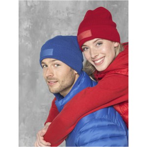 Boreas beanie with patch, blue (Hats)