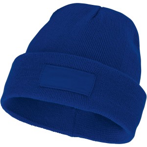 Boreas beanie with patch, blue (Hats)