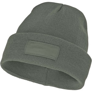 Boreas beanie with patch, Green (Hats)