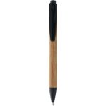 Borneo bamboo ballpoint pen, Natural, solid black (10632200)