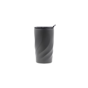 Brandcharger Vortex Calix Ceramica travel mug, gun metal (Mugs)