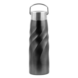 Brandcharger Vortex Vita travel bottle, gun metal (Thermos)