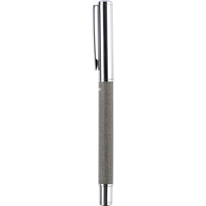 Brass rollerball pen Luan, grey (Fountain-pen, rollerball)