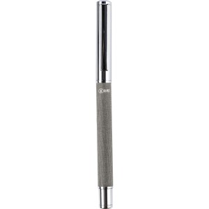 Brass rollerball pen Luan, grey (Fountain-pen, rollerball)