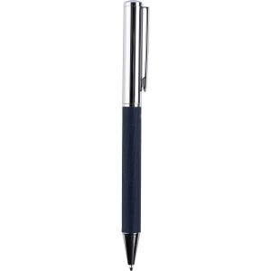 Brass twist ballpen Jalen, blue (Metallic pen)