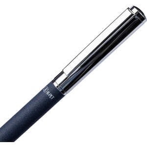 Brass twist ballpen Jalen, blue (Metallic pen)