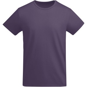 Breda short sleeve men's t-shirt, Lilac (T-shirt, 90-100% cotton)