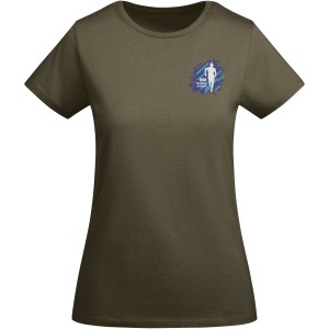 Breda short sleeve women's t-shirt, Militar Green (T-shirt, 90-100% cotton)