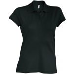 BROOKE - LADIES' SHORT-SLEEVED POLO SHIRT, Black (KA240BL)