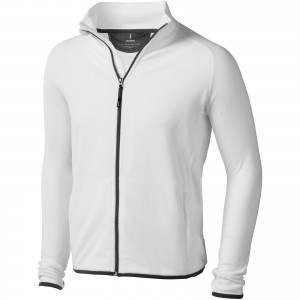 Brossard micro fleece full zip jacket, White (Polar pullovers)