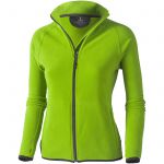 Brossard micro fleece full zip ladies jacket, Apple Green (3948368)