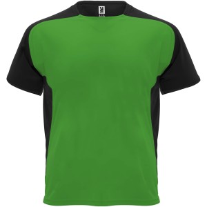 Bugatti short sleeve kids sports t-shirt, Fern green, White (T-shirt, mixed fiber, synthetic)