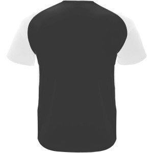 Bugatti short sleeve kids sports t-shirt, Solid black, White (T-shirt, mixed fiber, synthetic)