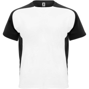 Bugatti short sleeve kids sports t-shirt, White, Black