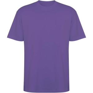 Bull short sleeve unisex oversized t-shirt, Irish purple