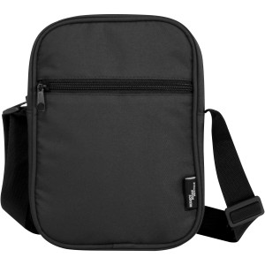 Byron GRS recycled crossbody bag 2L, Solid black (Shoulder bags)