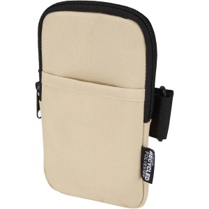 Byron GRS recycled bottle pouch, Oatmeal