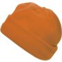 Polyester fleece (200 gr/m2) beanie Elliana, orange