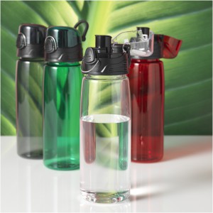 Capri 700 ml sport bottle, Transparent red (Sport bottles)