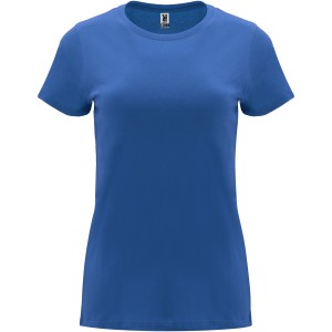 Capri short sleeve women's t-shirt, Royal blue