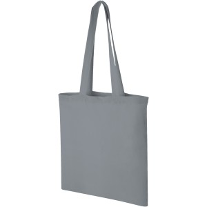 Carolina 100 g/m2 cotton tote bag, Grey (cotton bag)