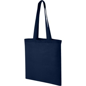 Carolina 100 g/m2 cotton tote bag, Navy (cotton bag)