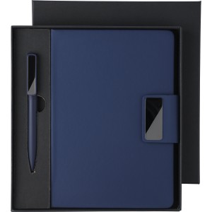 Carton office gift set Roan, blue (Pen sets)