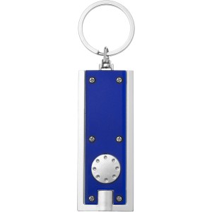 Castor LED keychain light, Blue,Silver (Keychains)