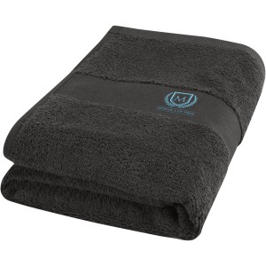 Charlotte 450 g/m2 cotton bath towel 50x100 cm, Anthracite (Towels)