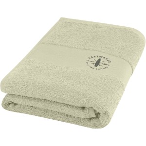 Charlotte 450 g/m2 cotton bath towel 50x100 cm, Light grey (Towels)