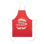 Christmas apron 200 gr/m2, red (CX1496-05)