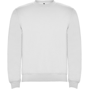 Clasica kids crewneck sweater, White (Pullovers)