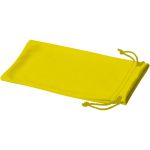 Clean microfibre pouch for sunglasses, Yellow (10100507)