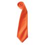 'COLOURS COLLECTION' SATIN TIE, Orange