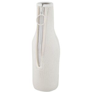 Fris recycled neoprene bottle sleeve holder, White (Cooler bags)