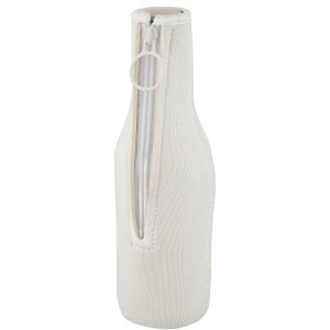 Fris recycled neoprene bottle sleeve holder, White (Cooler bags)
