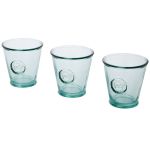 Copa 3-piece 250 ml recycled glass set, Transparent clear (11317301)