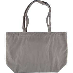 Corduroy tote bag Tino, grey