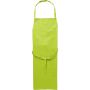 Cotton (180 gr/m2) apron Misty, lime