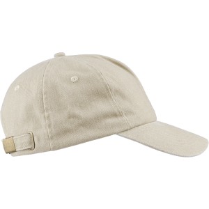 Cotton (240 gsm) cap Liora, beige (Hats)